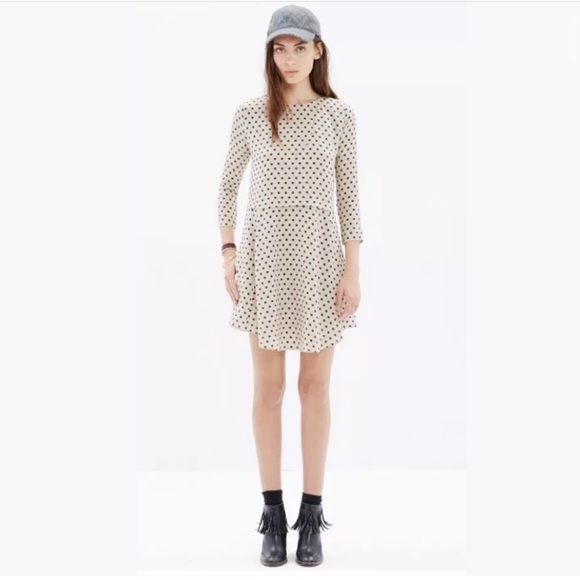 alexa chung polka dot dress
